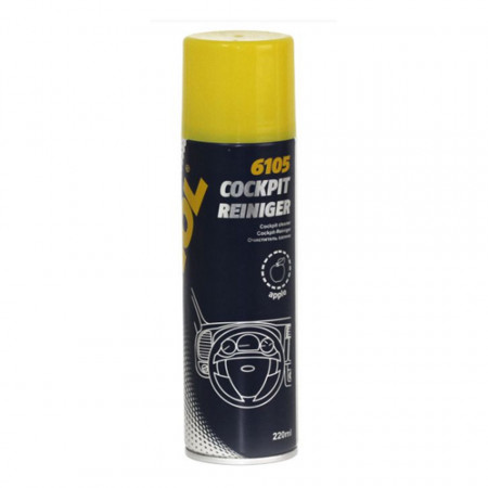 Spray antistatic pentru bord, cu spuma activa cu aroma de mar, MANNOL, 220 ml