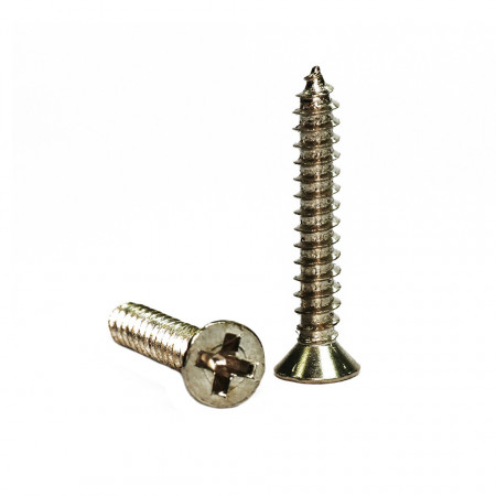 Surub autofiletant din inox cu cap inecat DIN 7982 - 4,8 x 25, set 200 bucati