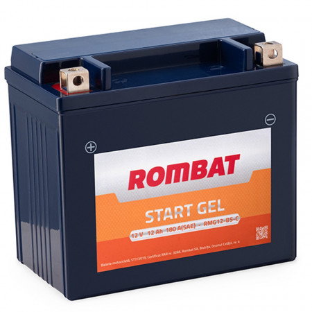 Baterie moto GEL ROMBAT RMG12-BS-C 12V-12Ah