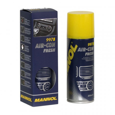 Spray dezinfectant pentru instalatia de aer conditionat, MANNOL, 200ml