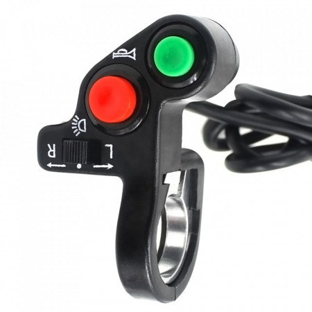 Intrerupator moto semnalizare, claxon si avertizare lumini