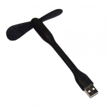 Ventilator cu suport flexibil si alimentare prin USB