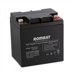 Baterie stationara AGM ROMBAT HGL 24-12 (12V, 24Ah) , garantie 2 ani
