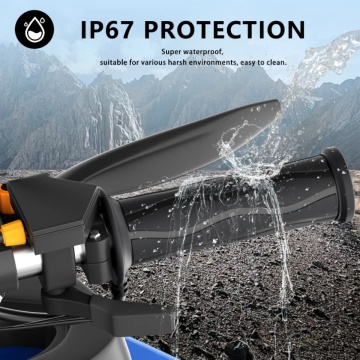 Manere incalzite ATV cu incalzire clapeta acceleratie si selector incorporat - Img 4