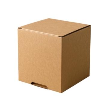 Set 100 bucati cutii carton natur 150x150x150mm