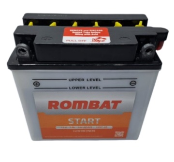 Baterie moto cu intretinere ROMBAT 12N7-4B 12V-7Ah, garantie 2 ani - Img 2