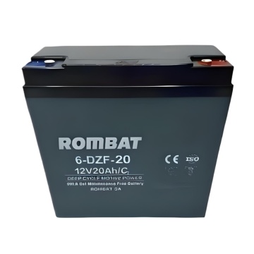 Baterie ROMBAT cu gel, pt. scutere, tricicluri si carucioare electrice 6DZF20 (12 V- 20Ah) - Img 3
