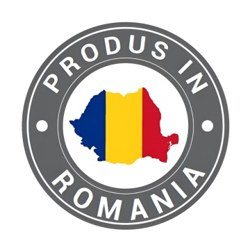 Rola 1000 bucati etichete autoadezive "Produs in Romania"