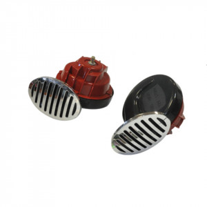 Set claxoane auto cu grilaj, 12V, cu releu