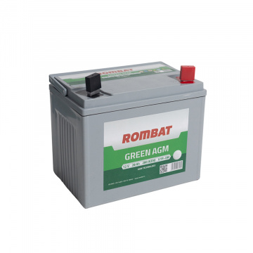 Baterie motocultor AGM ROMBAT GREEN DP 1, 12V-28Ah, garantie 2 ani
