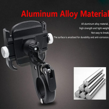 Suport metalic de telefon moto CS-867A1, cu prindere pe ghidon cu cupla rapida - Img 6