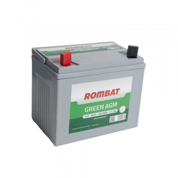 Baterie motocultor AGM ROMBAT GREEN DM 1, 12V-28Ah, garantie 2 ani