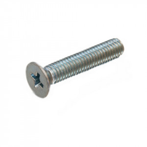 Surub din inox cu cap inecat M5 x 80 DIN 965, set 200 bucati