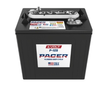 Baterie de tractiune TROJAN Pacer P105 6V, 220Ah (20h)