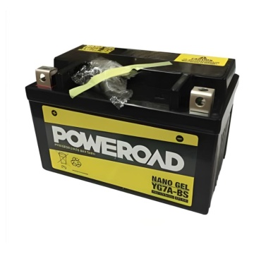 Baterie moto GEL POWEROAD YG7A-BS, 12V-7Ah