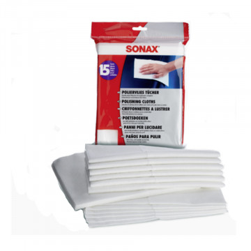 Servetele polish SONAX, set 15 bucati