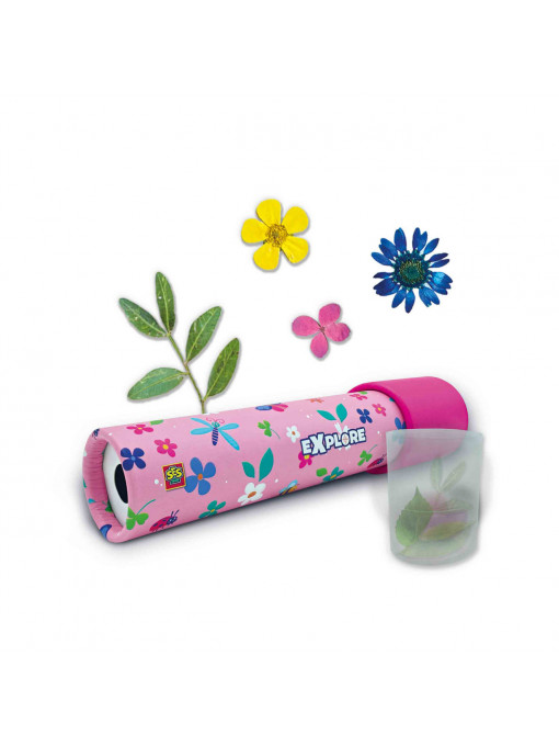 Set creativ - Decoreaza caleidoscop cu elemente din natura