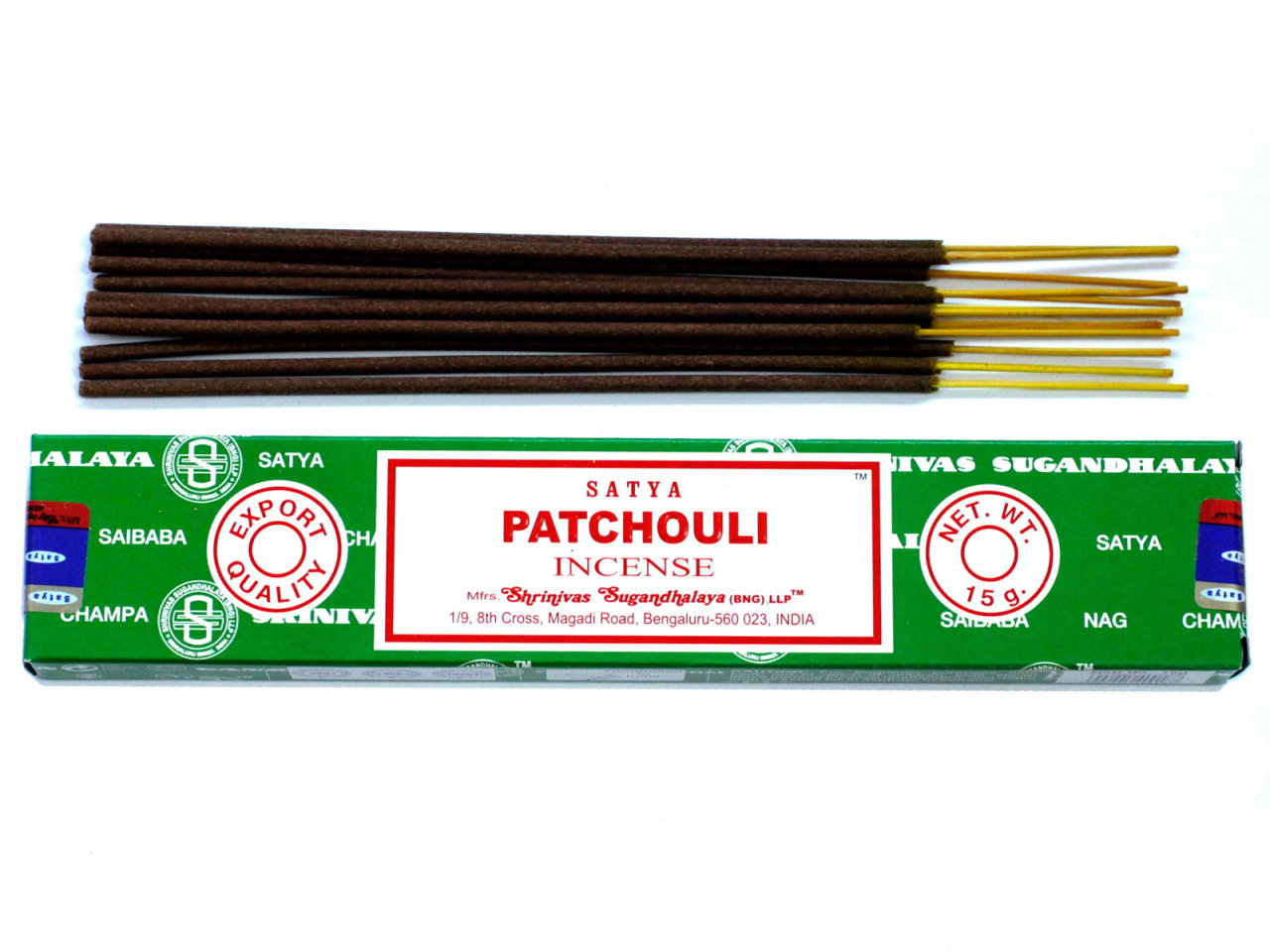 Betisoare Parfumate Satya - Patchouli - 1 | YEO