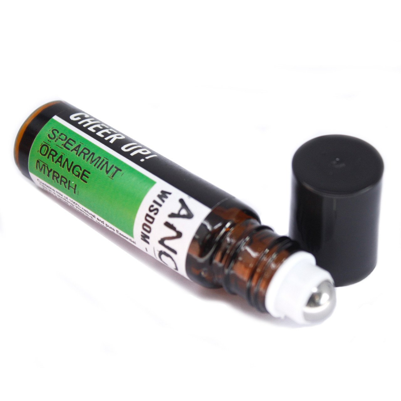 Roll On cu Amestecuri de Uleiuri Esentiale - Inveselire - 10ml - Menta, Portocala, Smirna - 1 | YEO