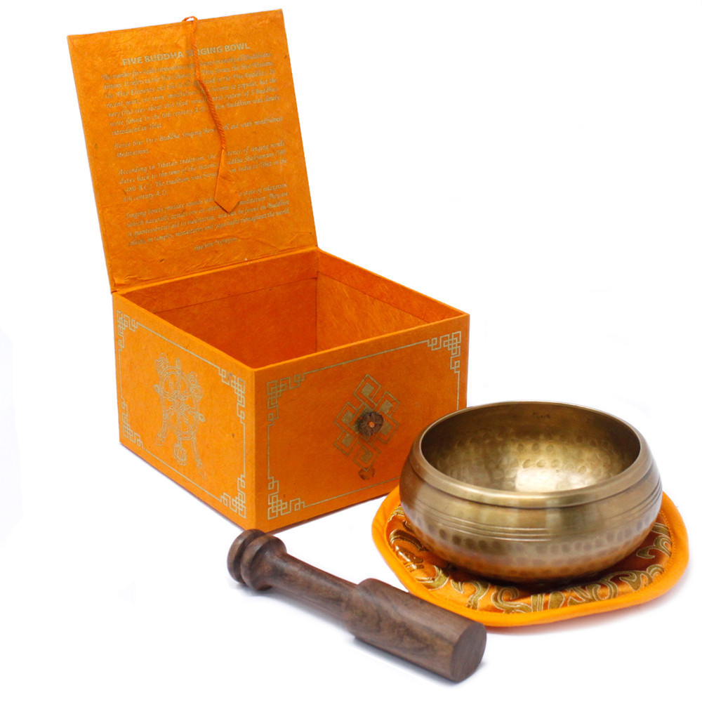 Set Bol tibetan - 5 Buddha 10cm