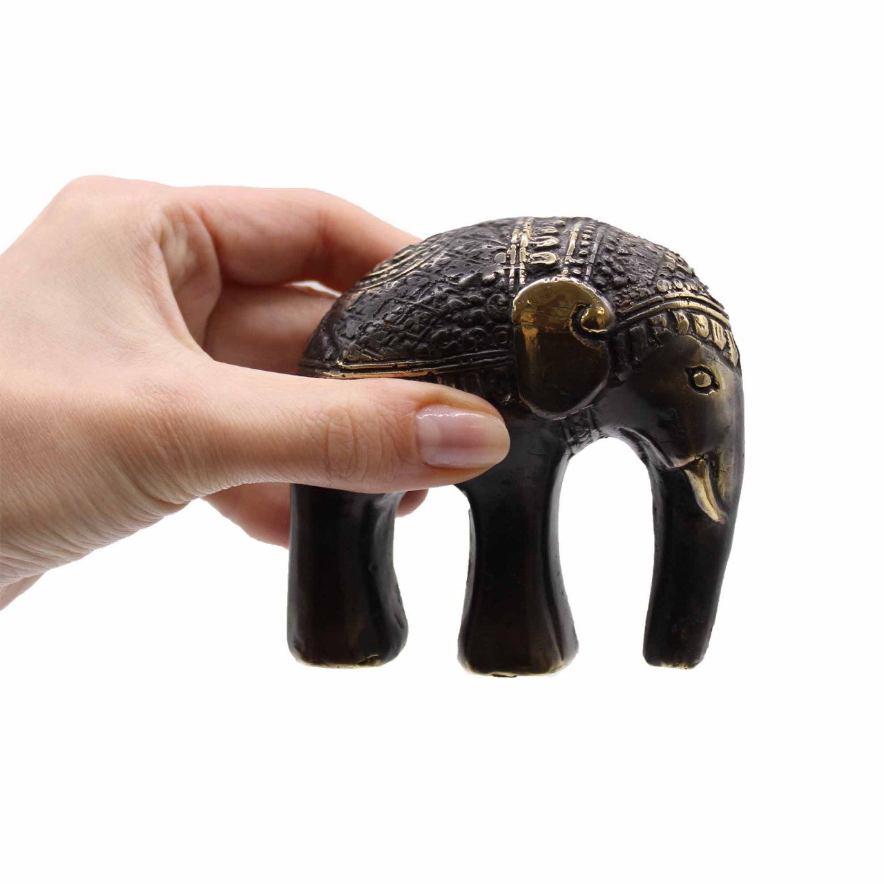 Set Statuete alamă - Elefant - 3 | YEO