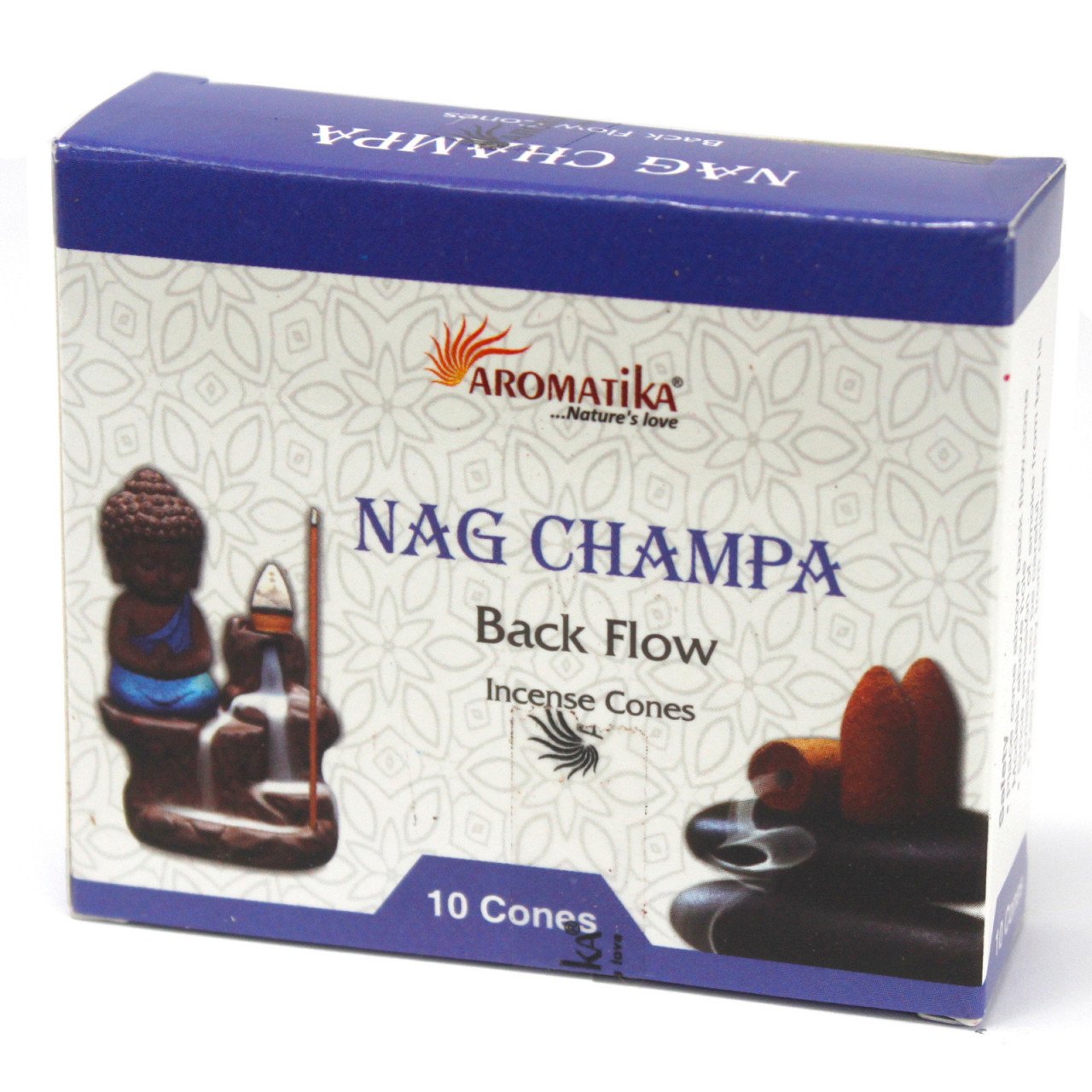 Conuri Parfumate Aromatice Backflow - Nag Champa