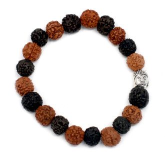 Brățară Rudraksha Buddha - Mix