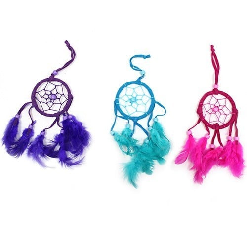 Prinzator de vise - Dreamcatcher Mic - Turcoaz/Roz/Violet - 1 | YEO