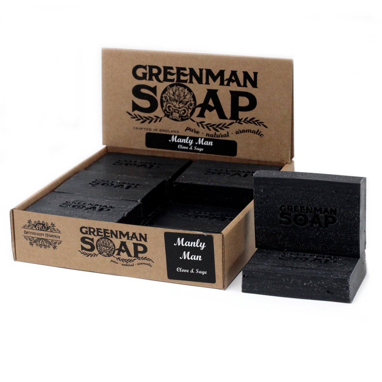 Sapun natural Greenman 100g - Manly Man - 2 | YEO