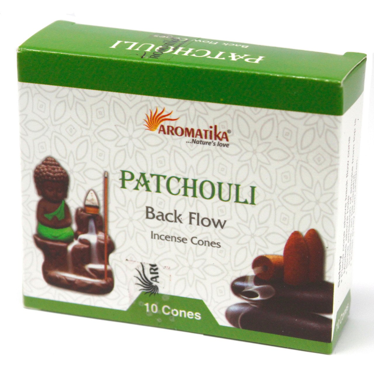 Conuri Parfumate Aromatice Backflow - Patchouli