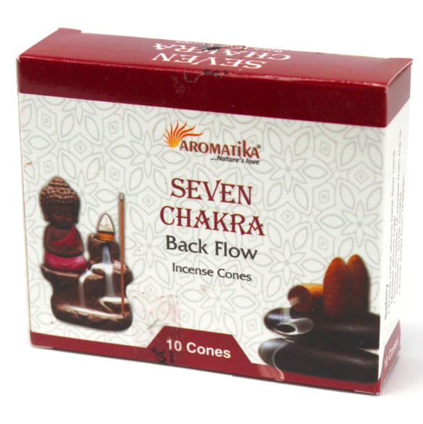 Conuri Parfumate Aromatice backflow - 7 Chakre