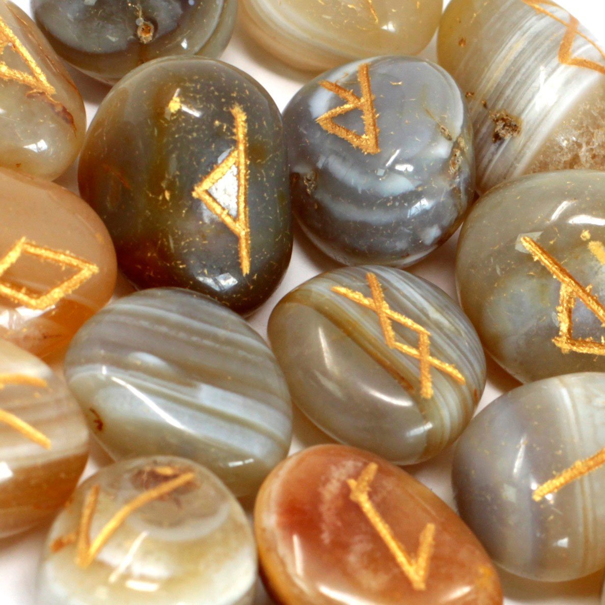 Pietre Rune - Banded Agate - 1 | YEO