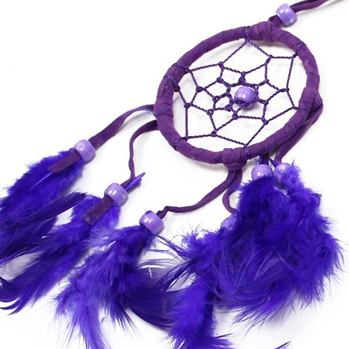 Prinzator de vise - Dreamcatcher Mic - Turcoaz/Roz/Violet