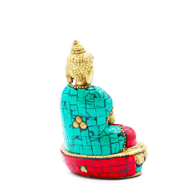 Figurină Buddha din Alamă - Amitabha - 9.5 cm - 1 | YEO