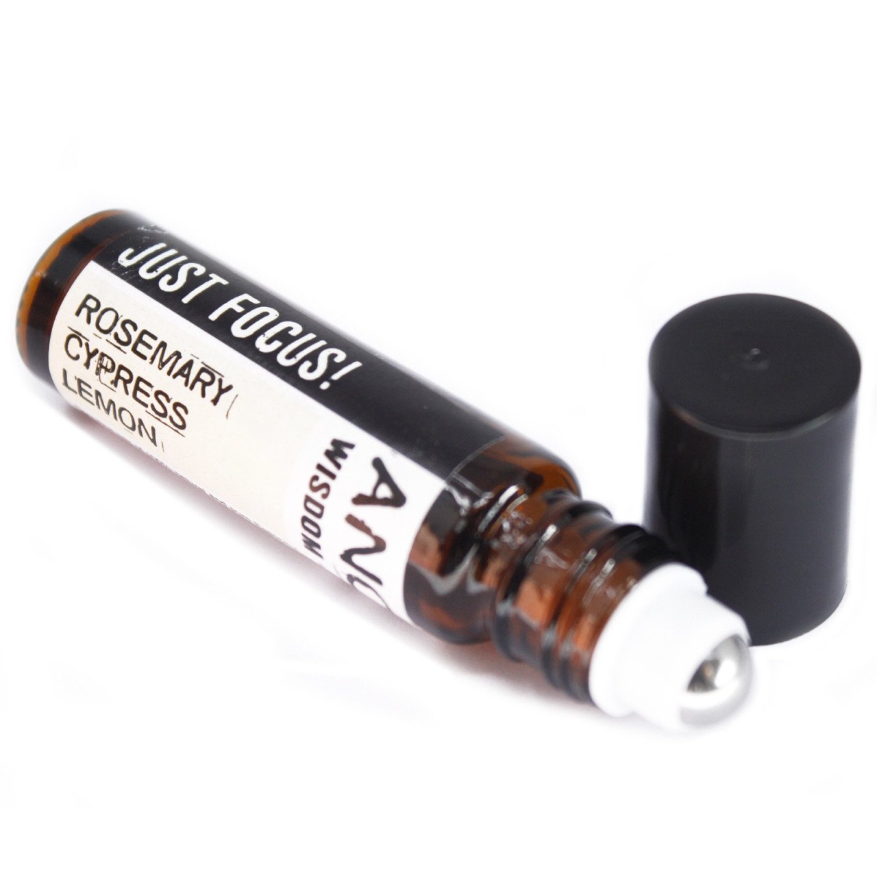 Roll On cu Amestecuri de Uleiuri Esentiale - Concentrare - 10ml, Rozmarin, Cipru, Lamaie - 1 | YEO