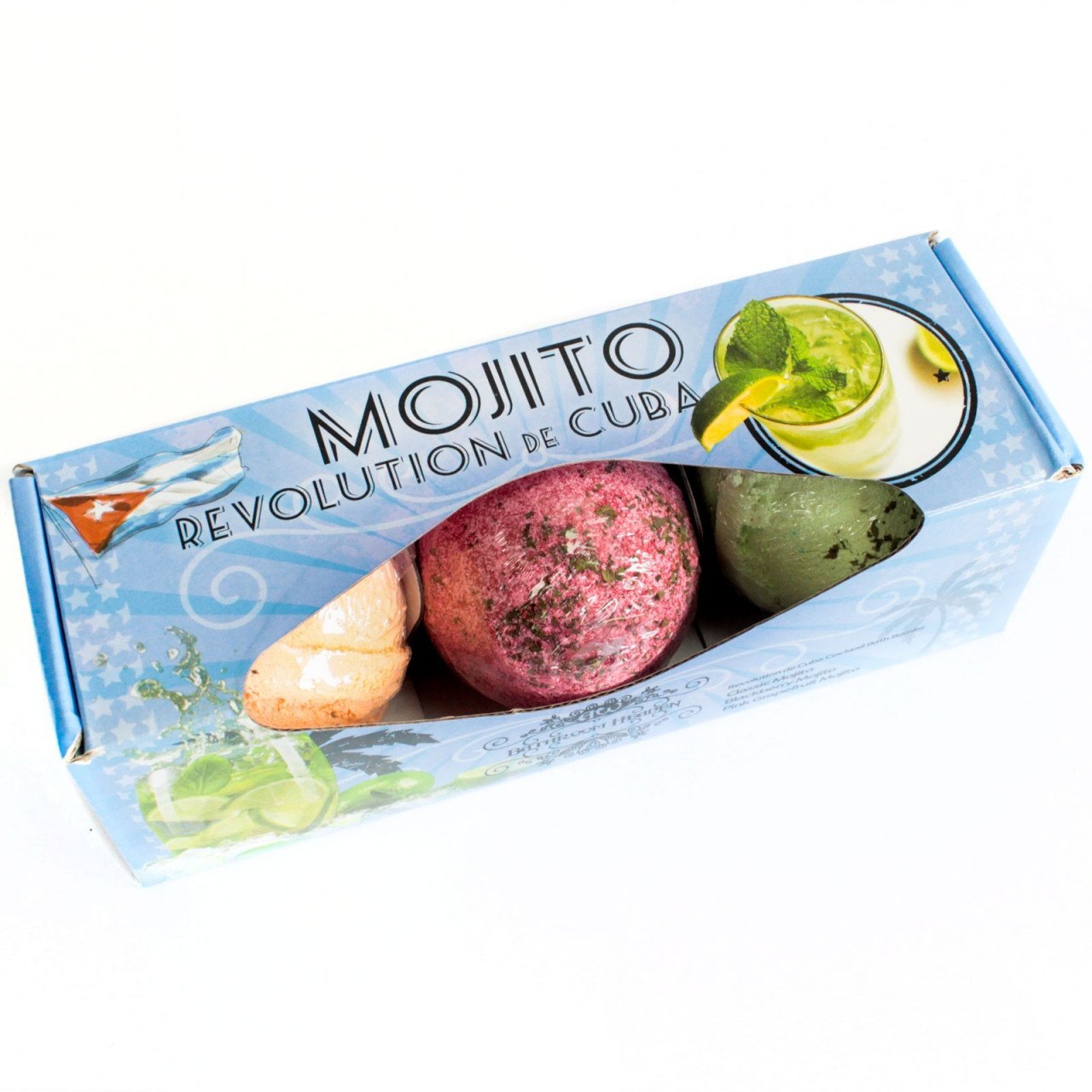 Set Bombe de Baie Efervescente - Mojito