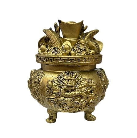 Statueta Vasul Bogatiei Feng Shui - Noroc - 11cm - 1 | YEO