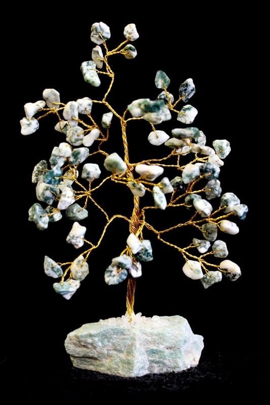 Pomisor Arborele Fericirii Tree Agate - 80 de Pietricele - 1 | YEO