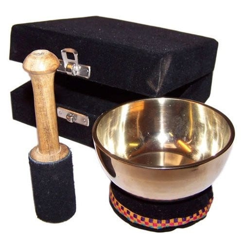 Set Bol Tibetan din Alamă - 9cm - 2 | YEO