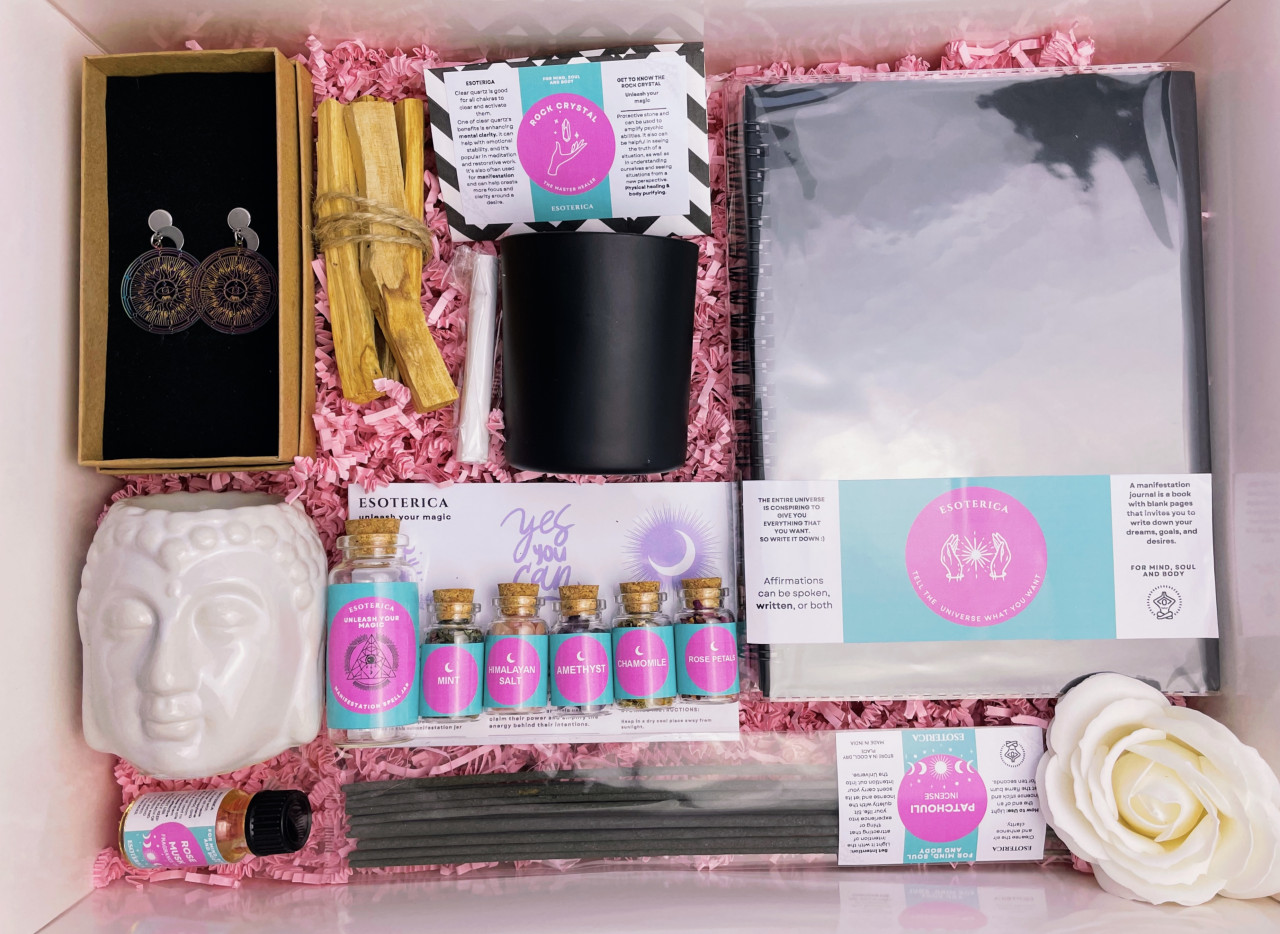 Set cadou Maxi spiritual Gift box - Manifestare - 1 | YEO