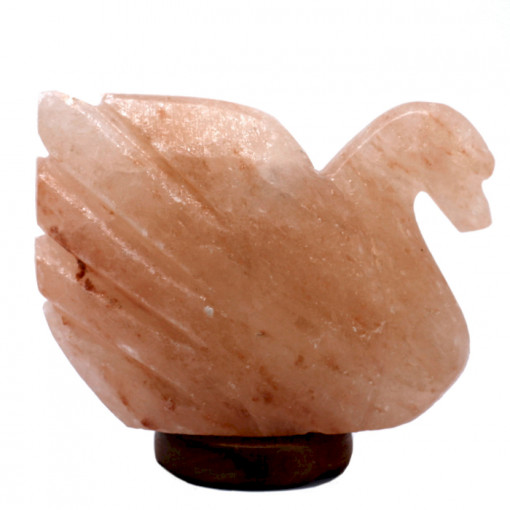 Lampă de Sare - Formă Lebădă 7x17x14cm