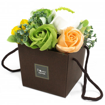 buchet flori de sapun