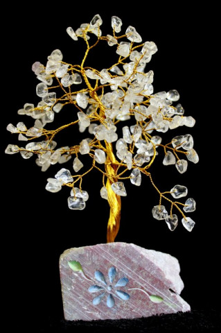 Pomisor Arborele Fericirii din Cristal de stanca - 320 de Pietricele
