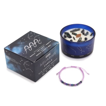set cadou lumanare bratara varsator