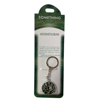 breloc aventurin verde