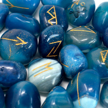 rune onix albastru