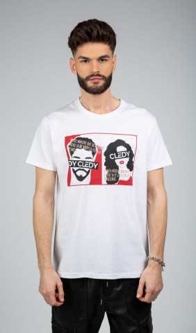 Tricou alb unisex cu mesaj - Img 3