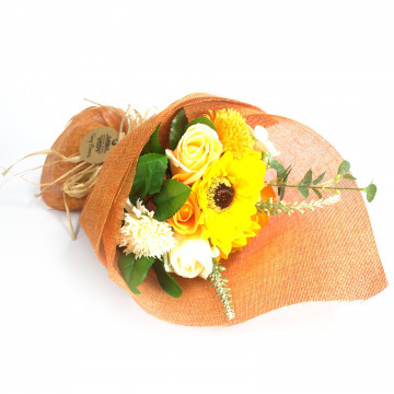 buchet flori de sapun clasic