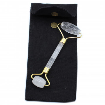 roller masaj fata cuart transparent