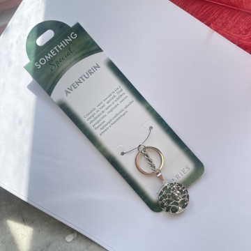 breloc aventurin verde
